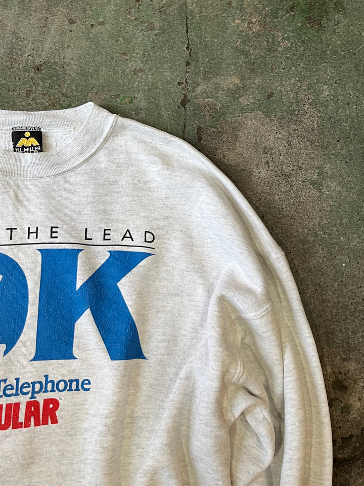 1990s USA made "CELLULAR" graphic sweatshirt