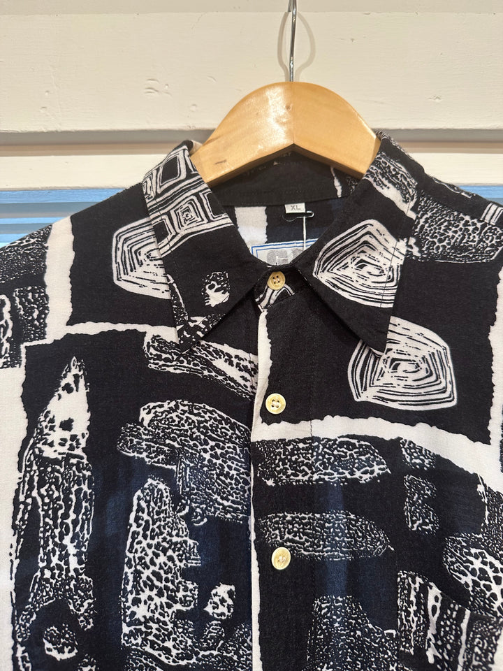 abstract art pattern shirt