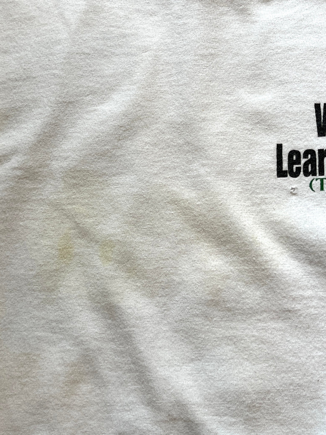 1990s Higher Education joke print T-shirt