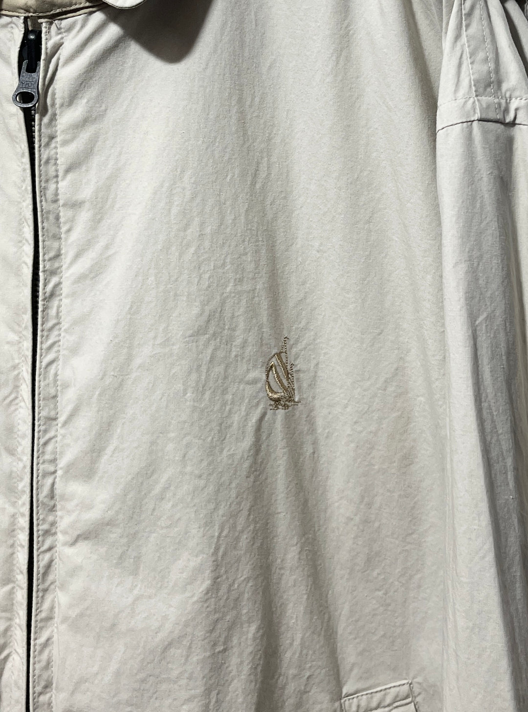 1990s "nautica" reversible harrington jacket