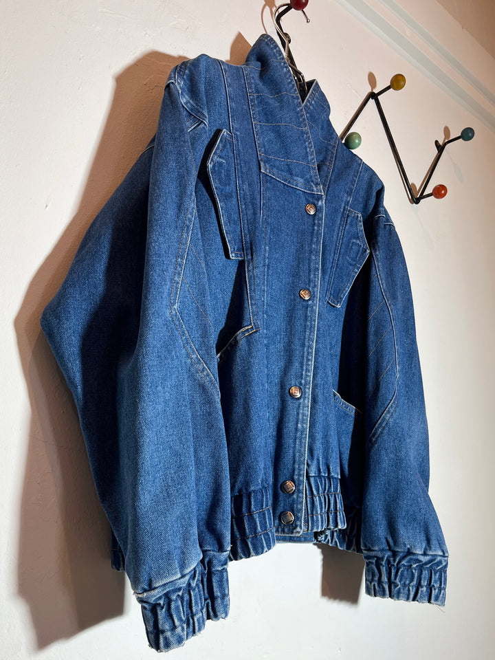 1980s USA made design denim jacket