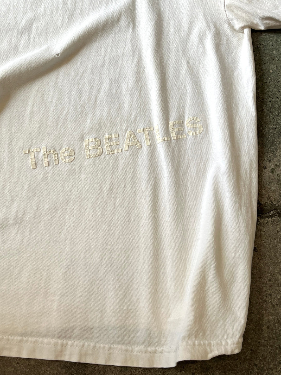1990s "The Beatles" THE WHITE ALBUM T-shirt