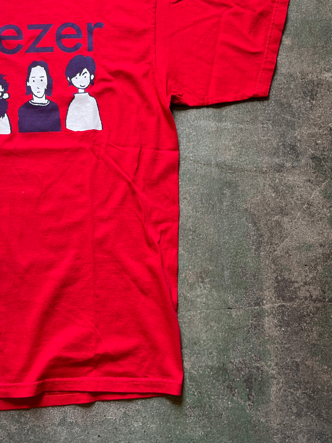 2000s "WEEZER" graphic tour T-shirt
