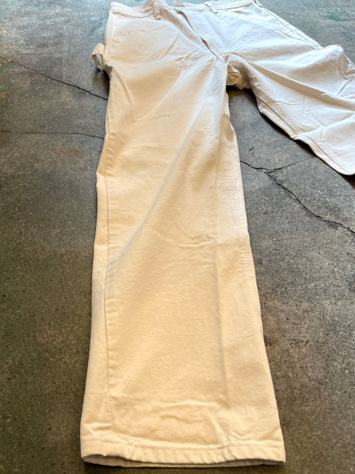 "TRADESMAN" natural color painter pants