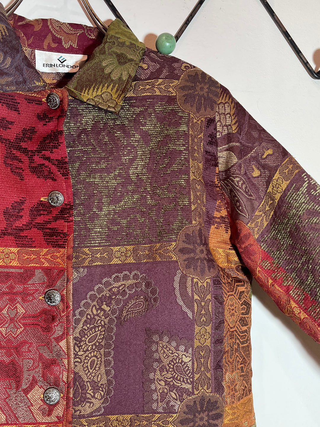 1990s oriental pattern jacket