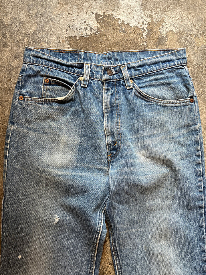 1980s "Levi's" 517 bootcut denim pants 32×32
