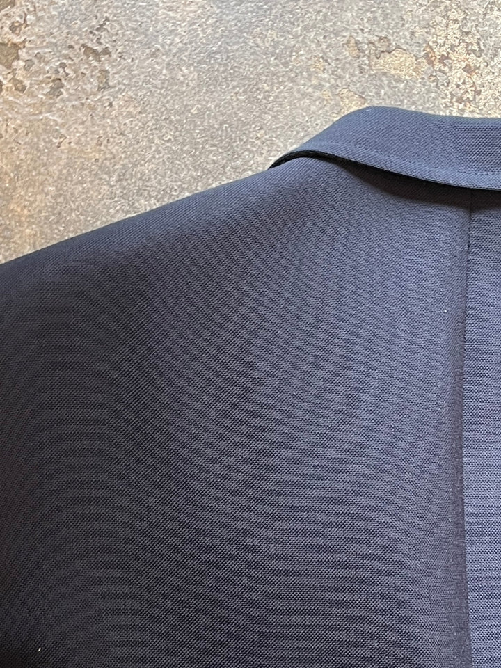 1960-70s navy blazer jacket