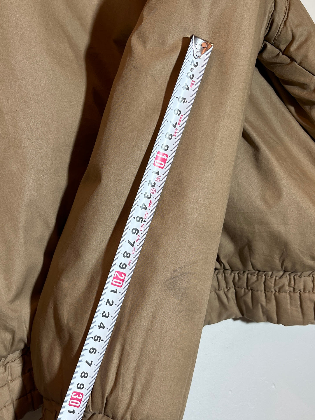 1980s shoulder quilting design padded blouson