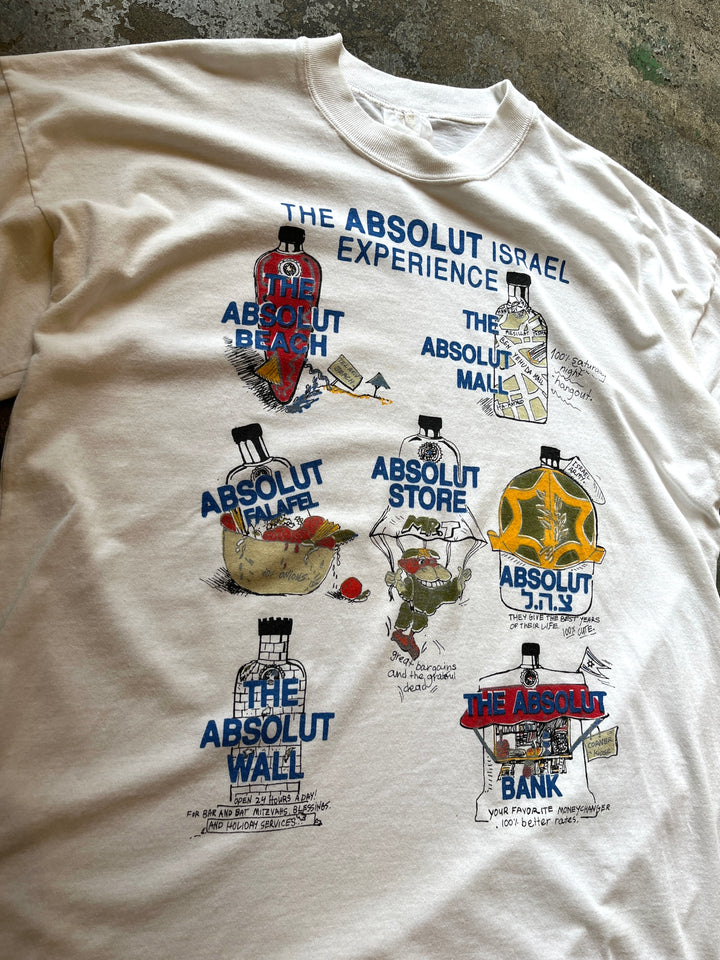 1990-00s ABSOLUT graphic T-shirt
