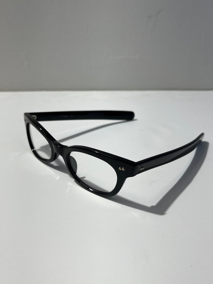 1990s dead stock sunglasses black × clear