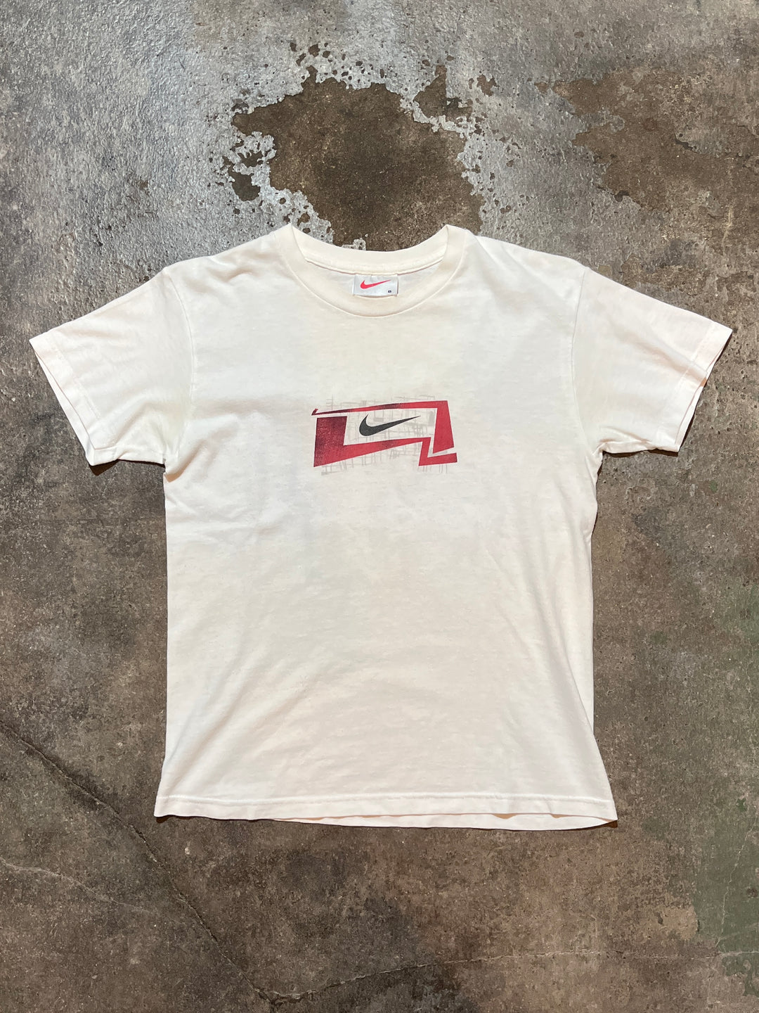 1990s USA made "NIKE" both sides graphic T-shirt