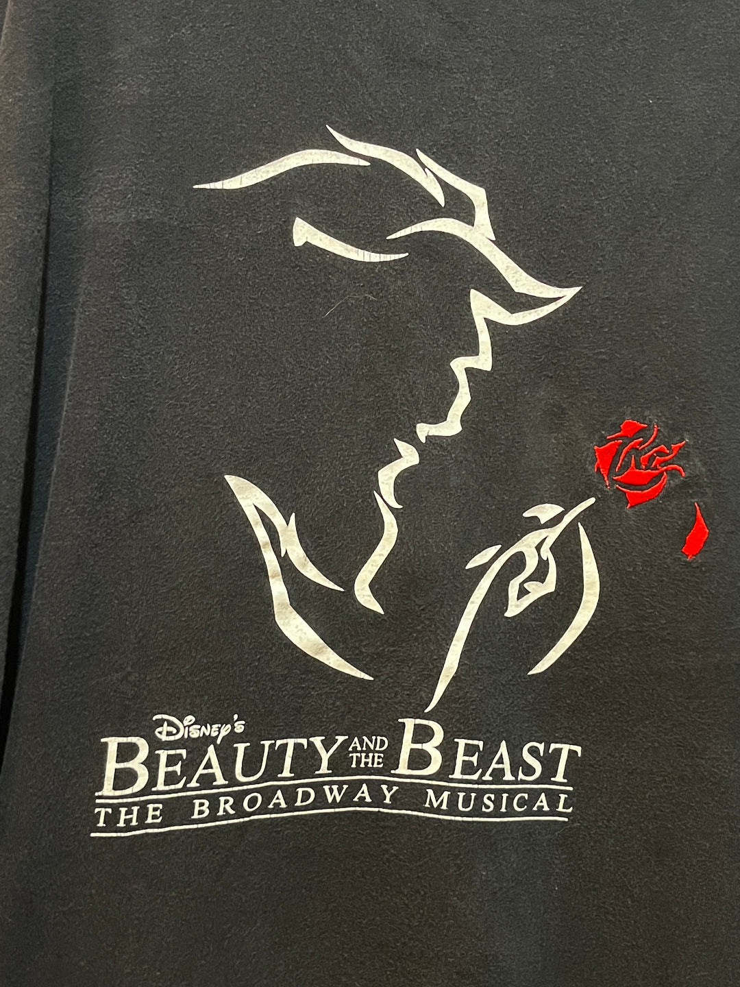 1990-00s "Disney's" Beauty and the Beast official T-shirt