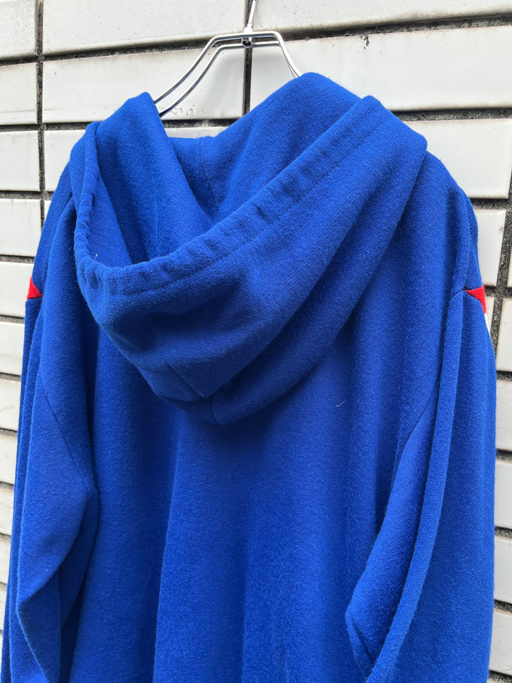 1960-70s POLAND made V-shape line zipup hoodie