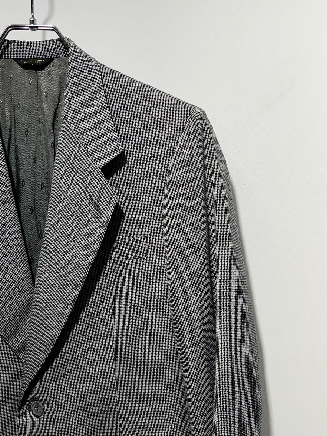 1970-80s USA made houndstooth tailored jacket