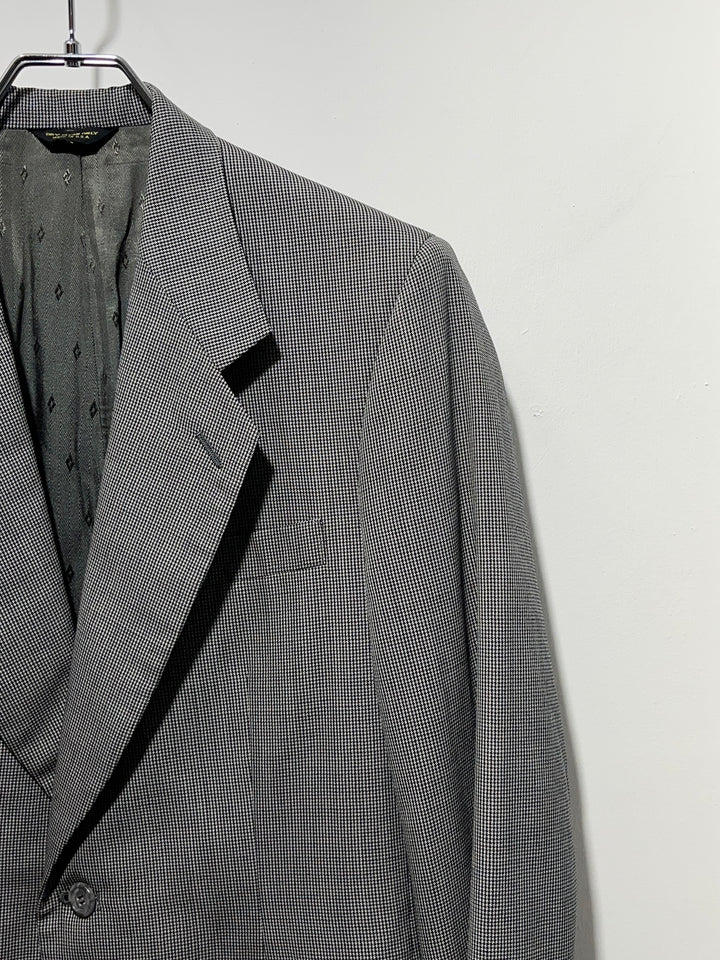 1970-80s USA made houndstooth tailored jacket