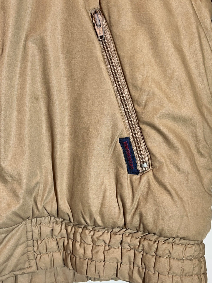 1980s shoulder quilting design padded blouson