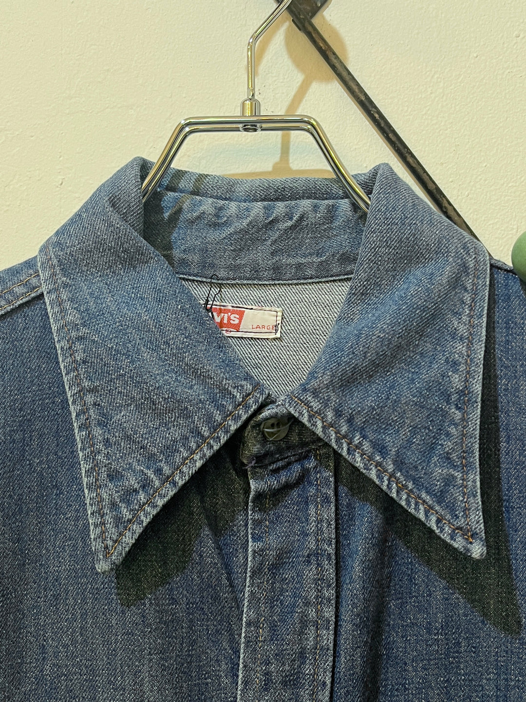 1970s "Levi's" denim bush jacket