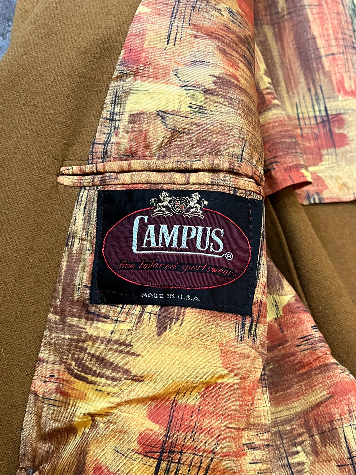 1960-70s "CAMPUS" double breasted tailored jacket