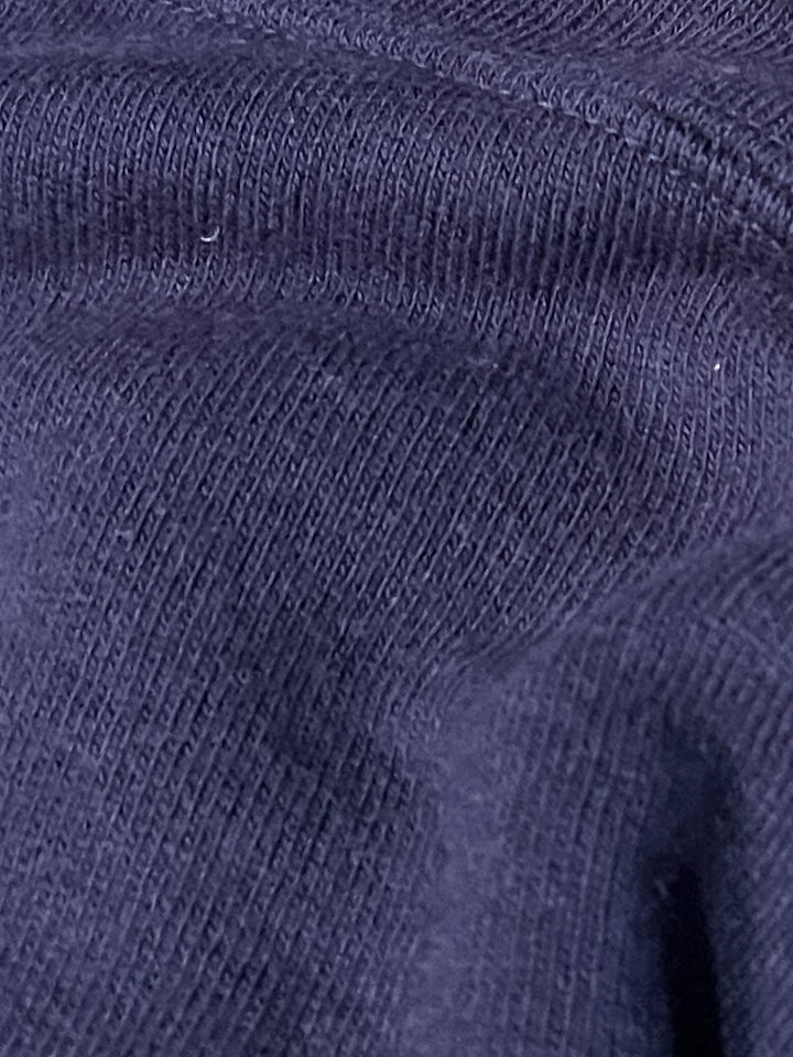 1980-90s USA made "L.L Bean × RUSSELL ATHLETIC" navy sweat cardigan