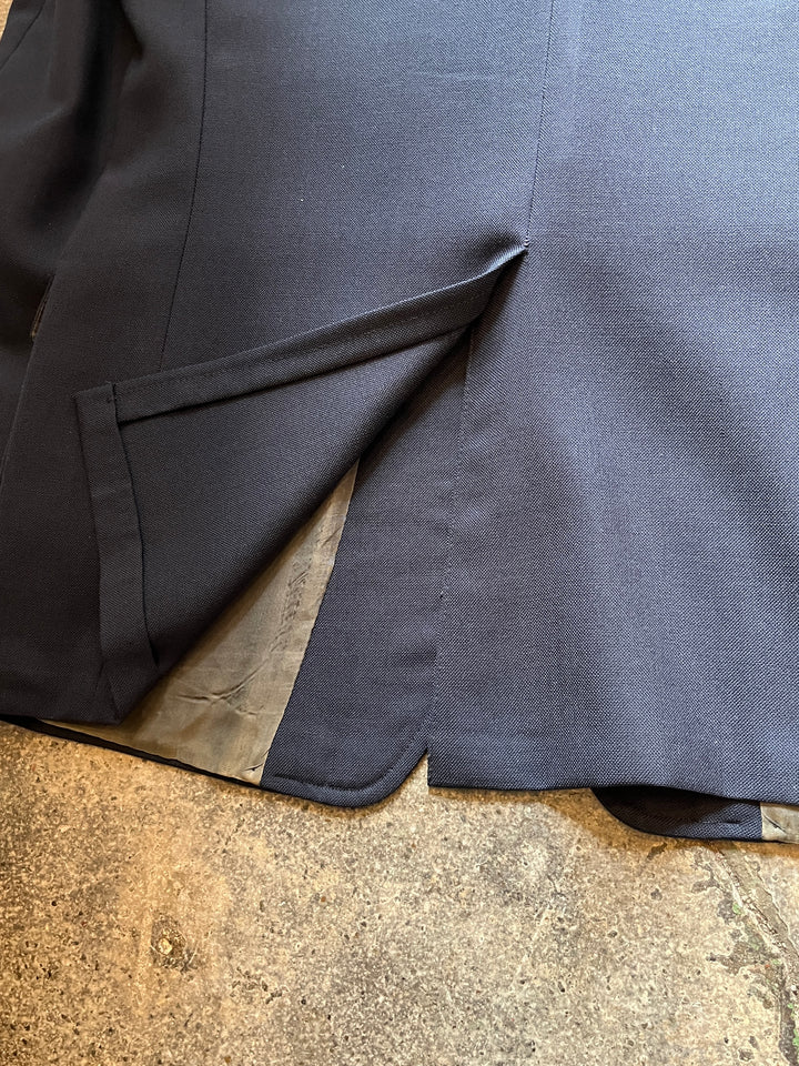 1960-70s navy blazer jacket