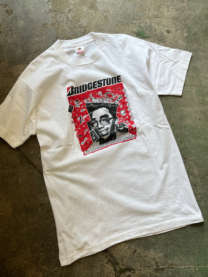 1990s "BRIDGESTONE"
Pineapple Bob graphic T-shirt