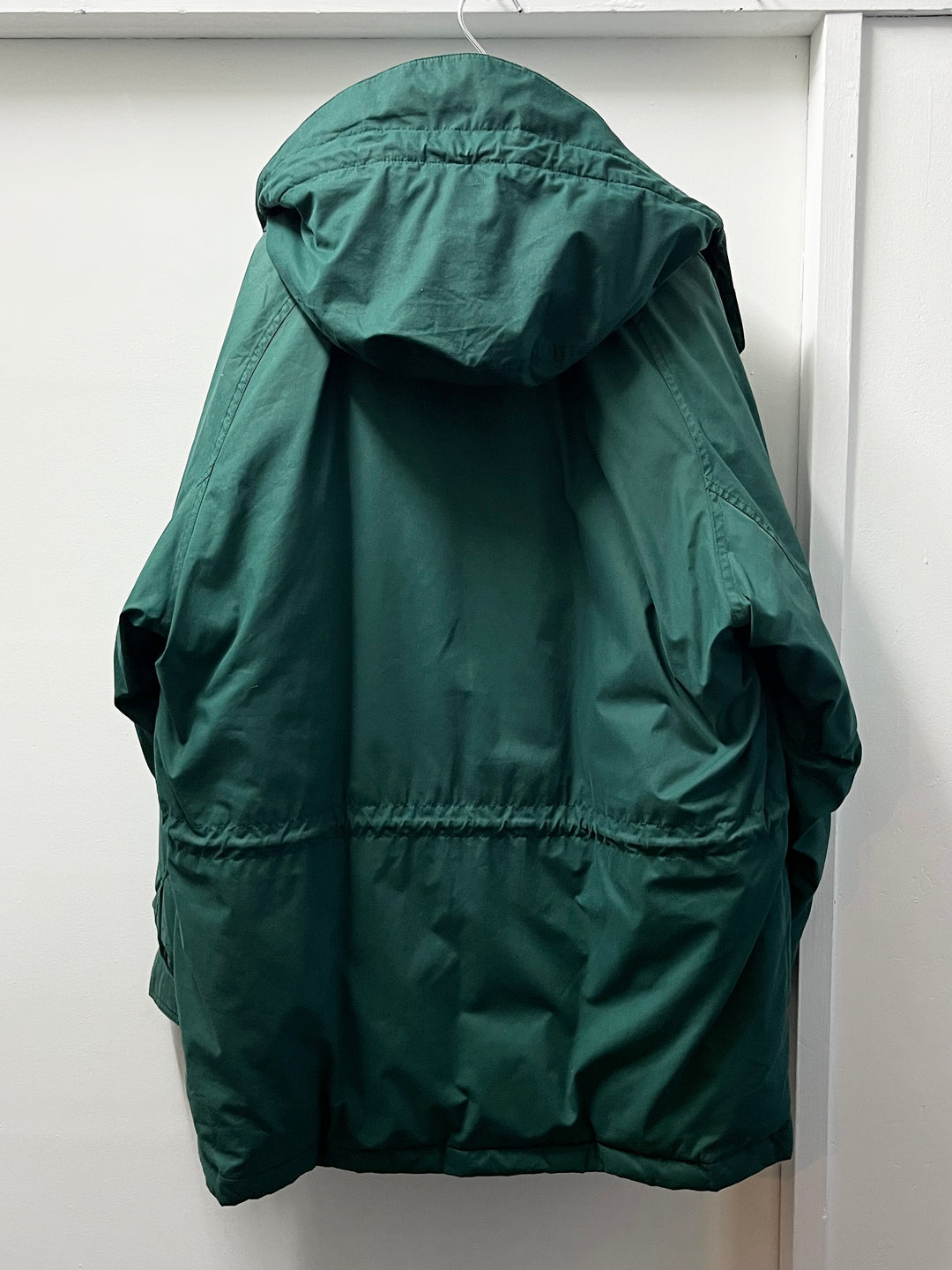 1980-90s "Eddie Bauer" green down coat