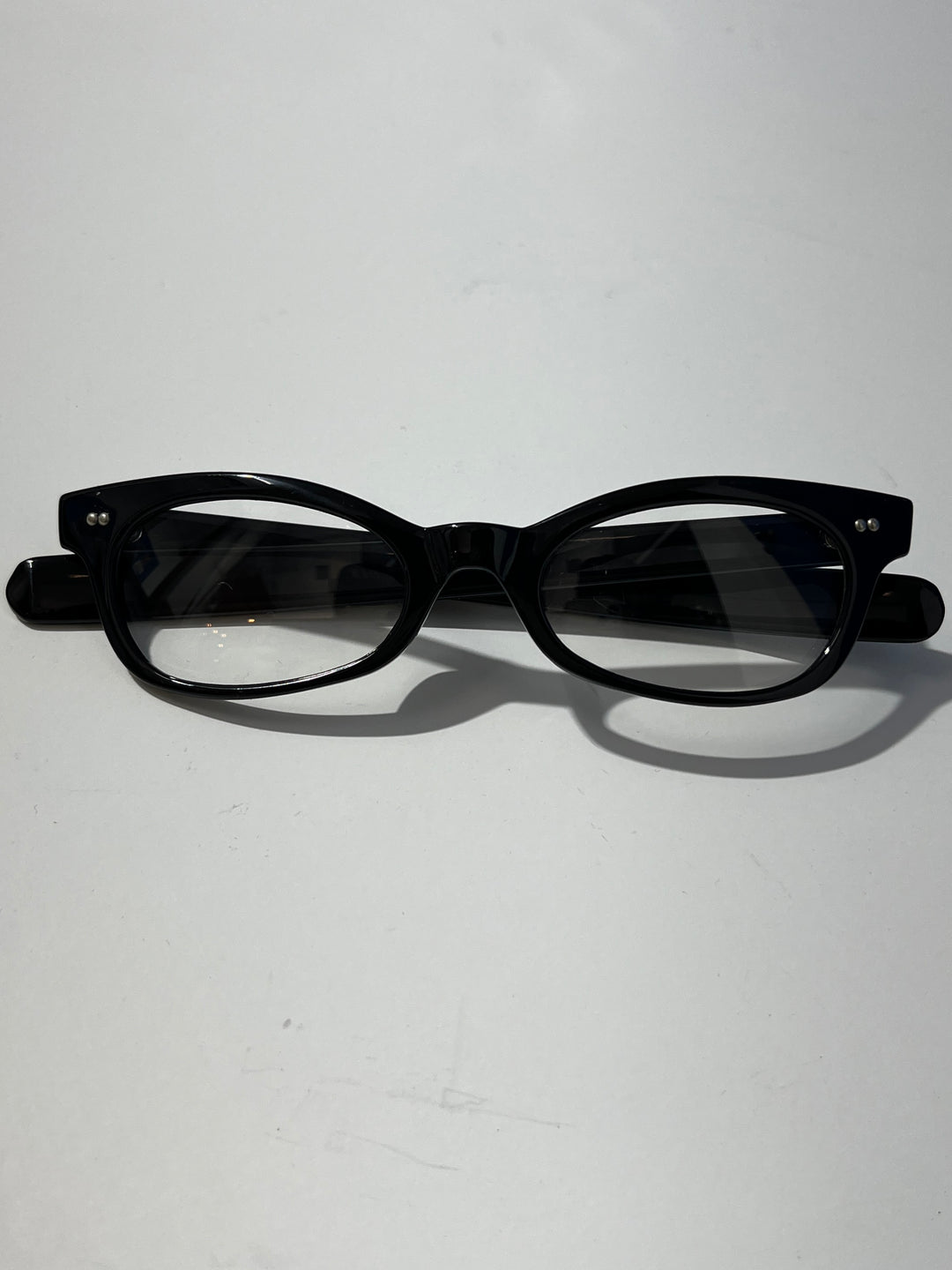 1990s dead stock sunglasses black × clear