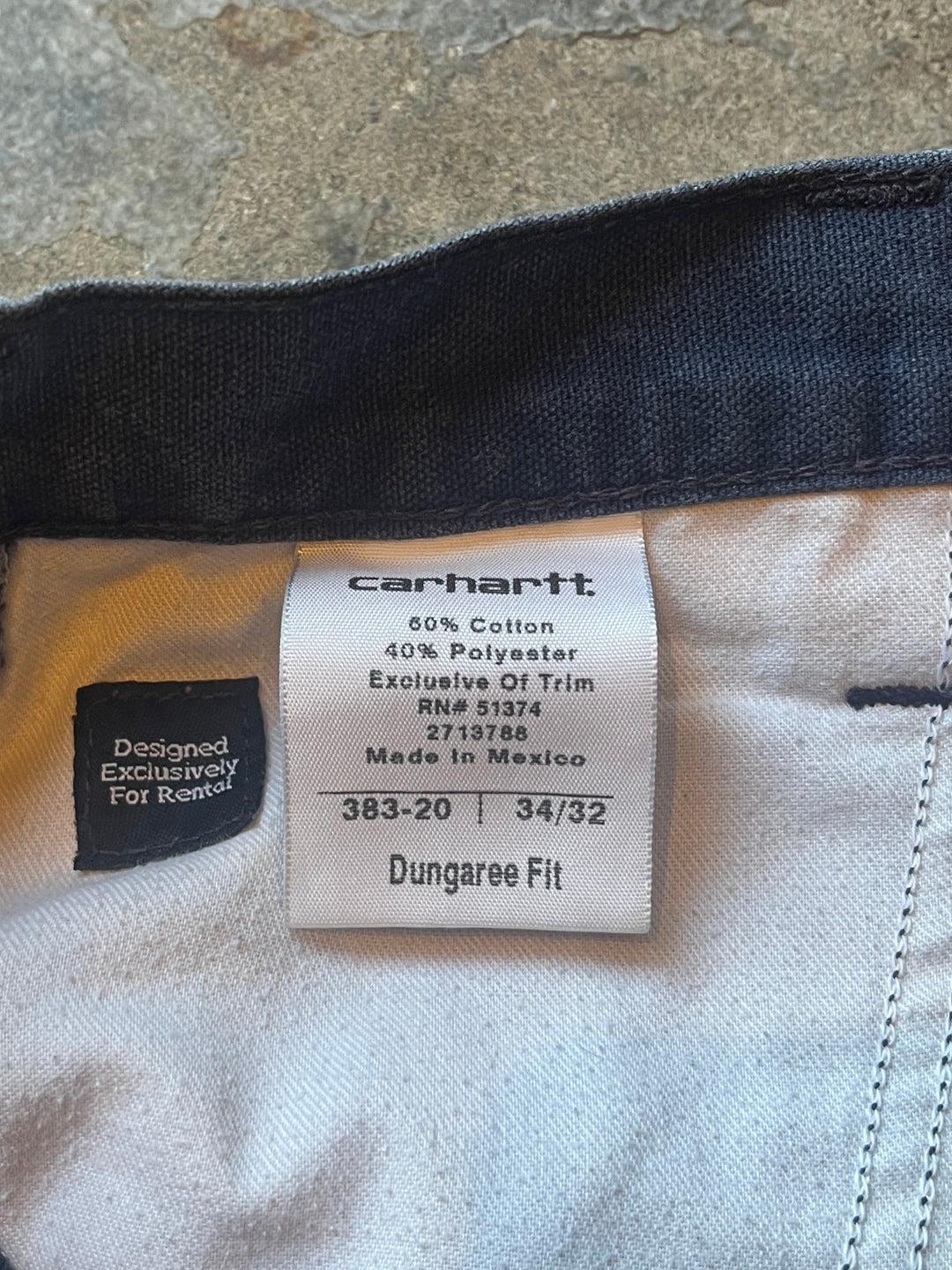 "Carhartt" navy painter pants