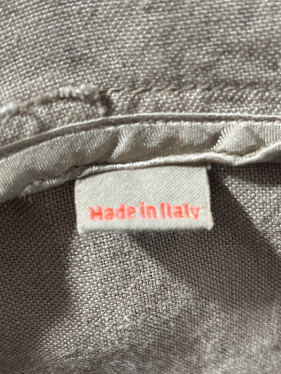 2000s ITALY made "ETRO" beige linen safari jacket