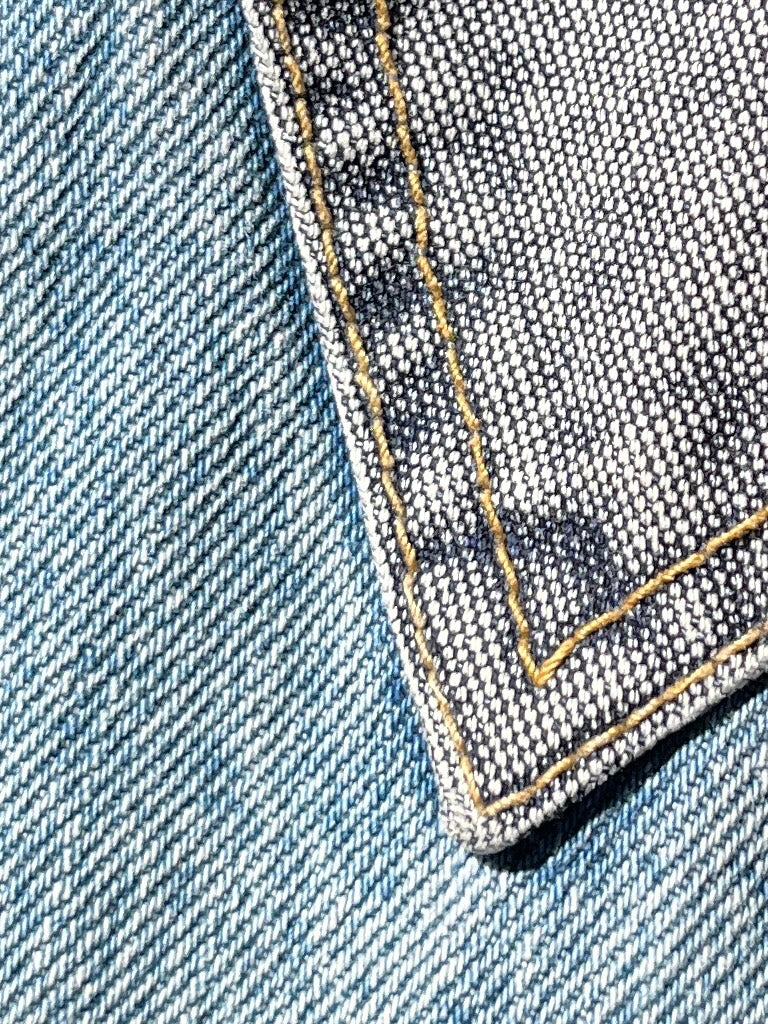 1980s "GUESS Jeans" graphic lined denim jacket
-Back to the Future Vibe-