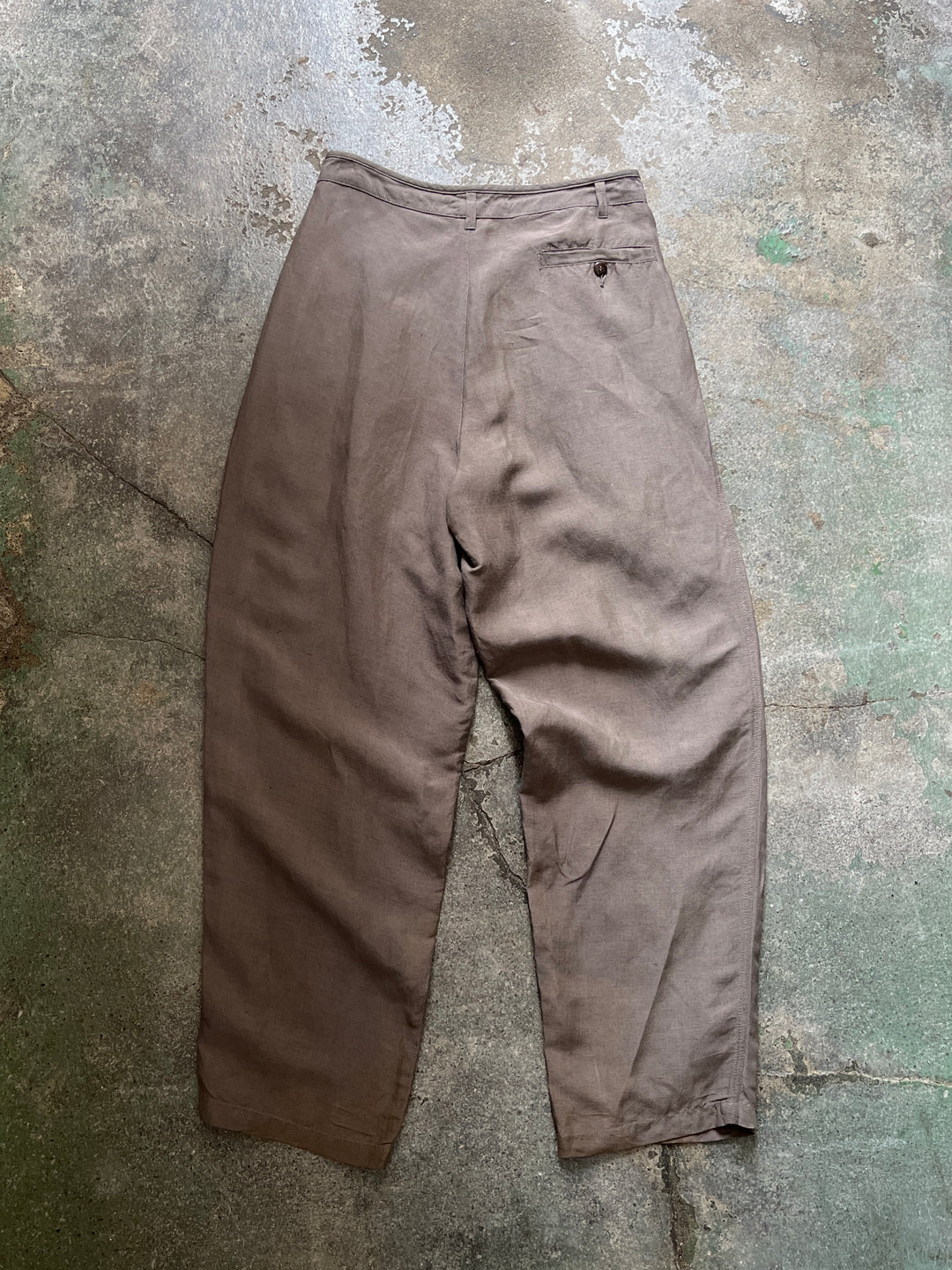 1980-90s "Marithé + François Girbaud" wide tapered pants -MOMENTO DUE-