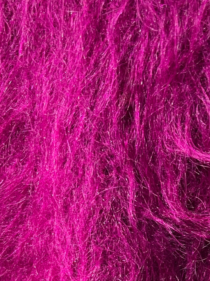 1980-90s magenta color mohair knit