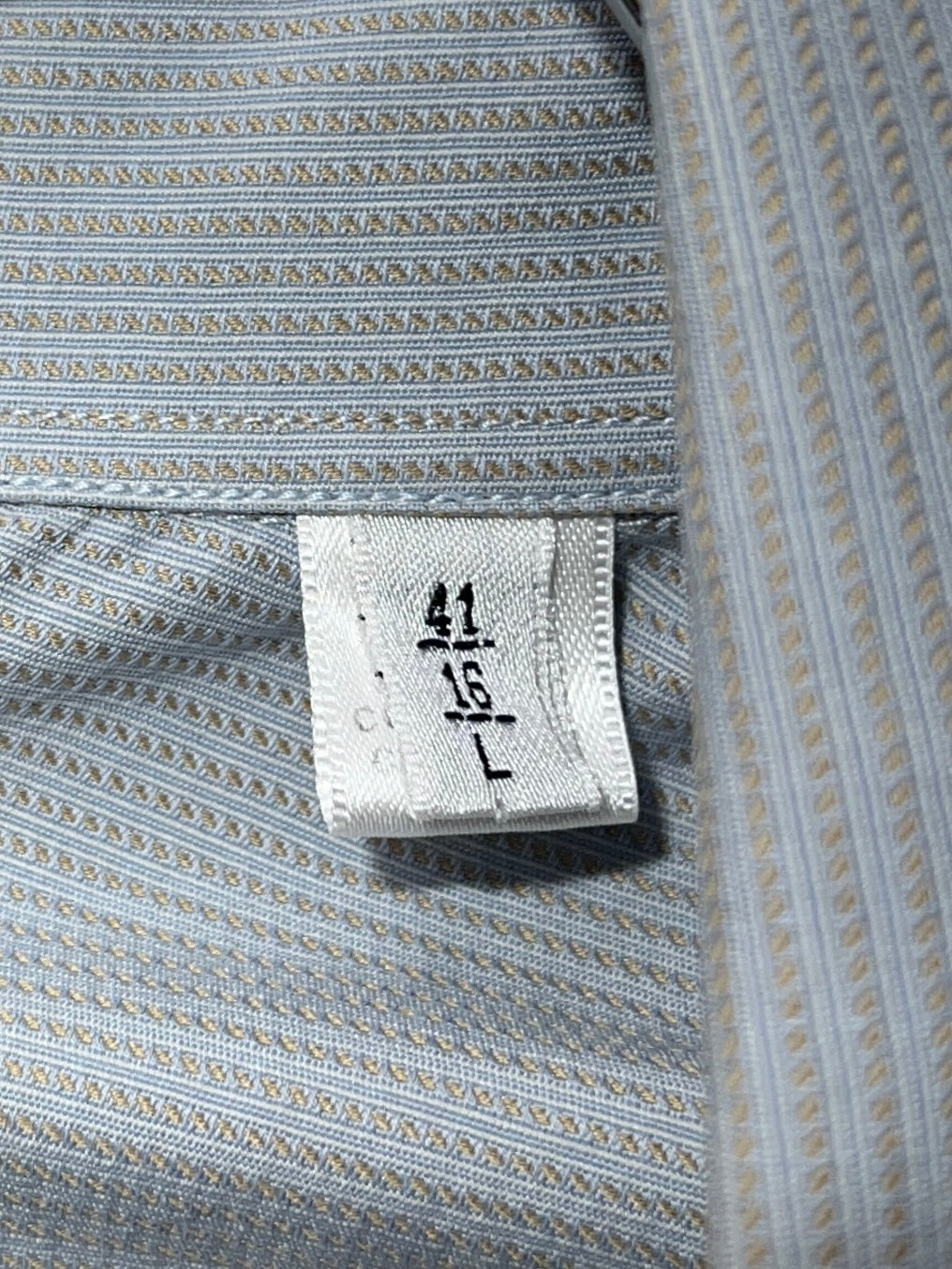1990-00s ITALY made "ARMANI COLLEZIONI" pin stripe dress shirt
