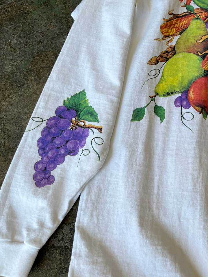 1990s USA made harvest graphic L/S T-shirt