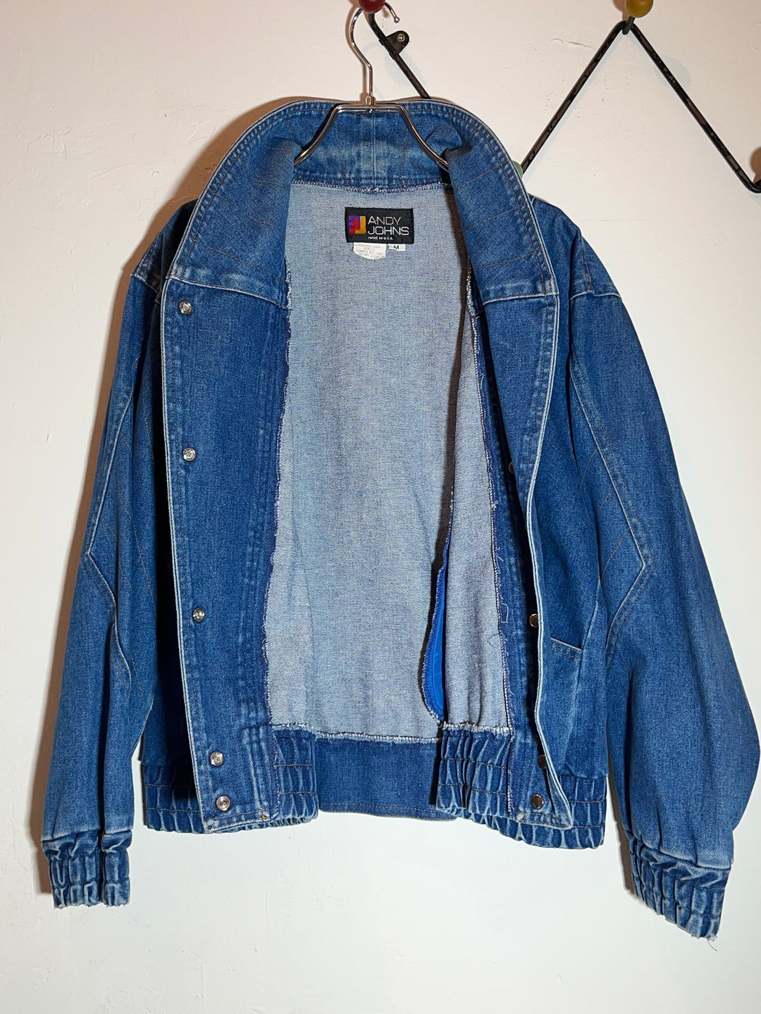 1980s USA made design denim jacket