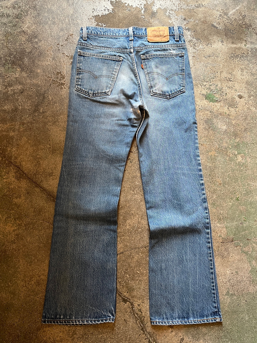 1980s "Levi's" 517 bootcut denim pants 32×32