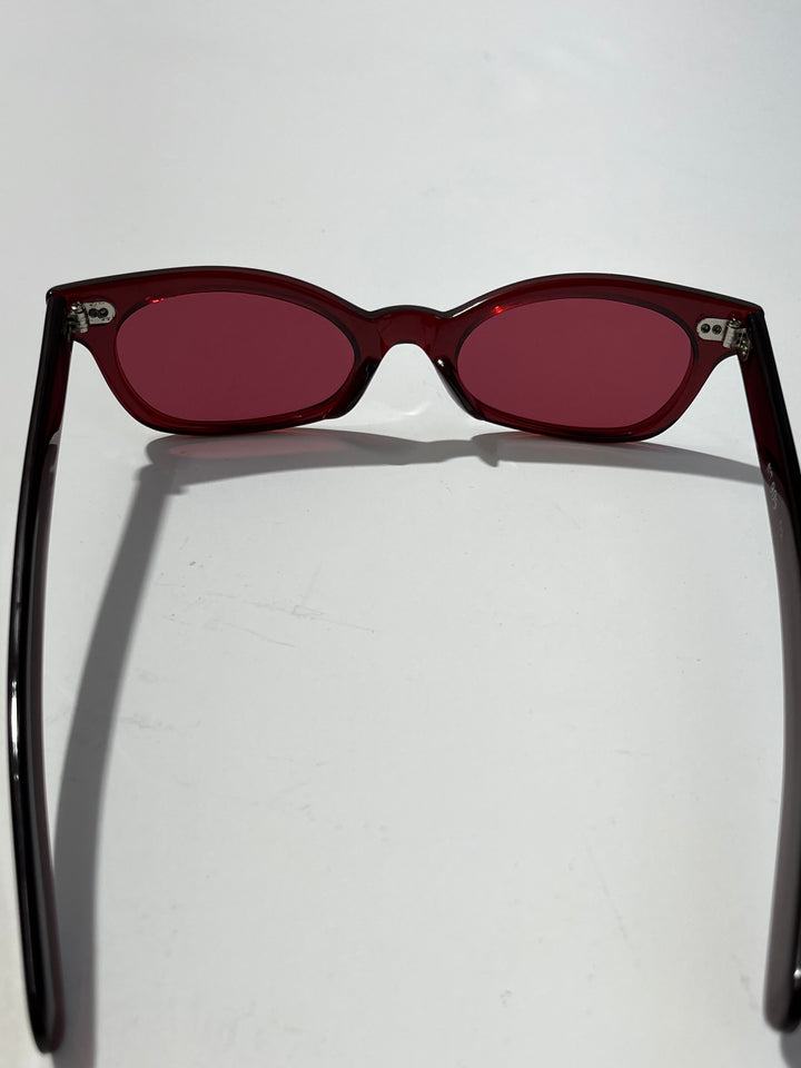 1990s dead stock sunglasses bordeaux