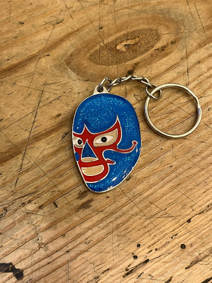 Lucha Libre mask keychain