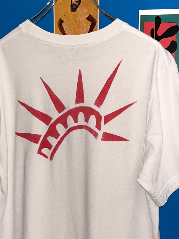 2000s SEE NO EVIL graphic T-shirt