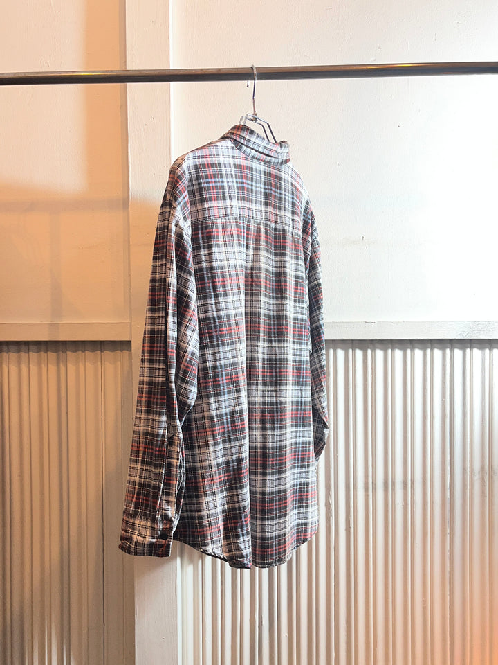 1990s POLAND made "Dickies" checkered flannel shirt