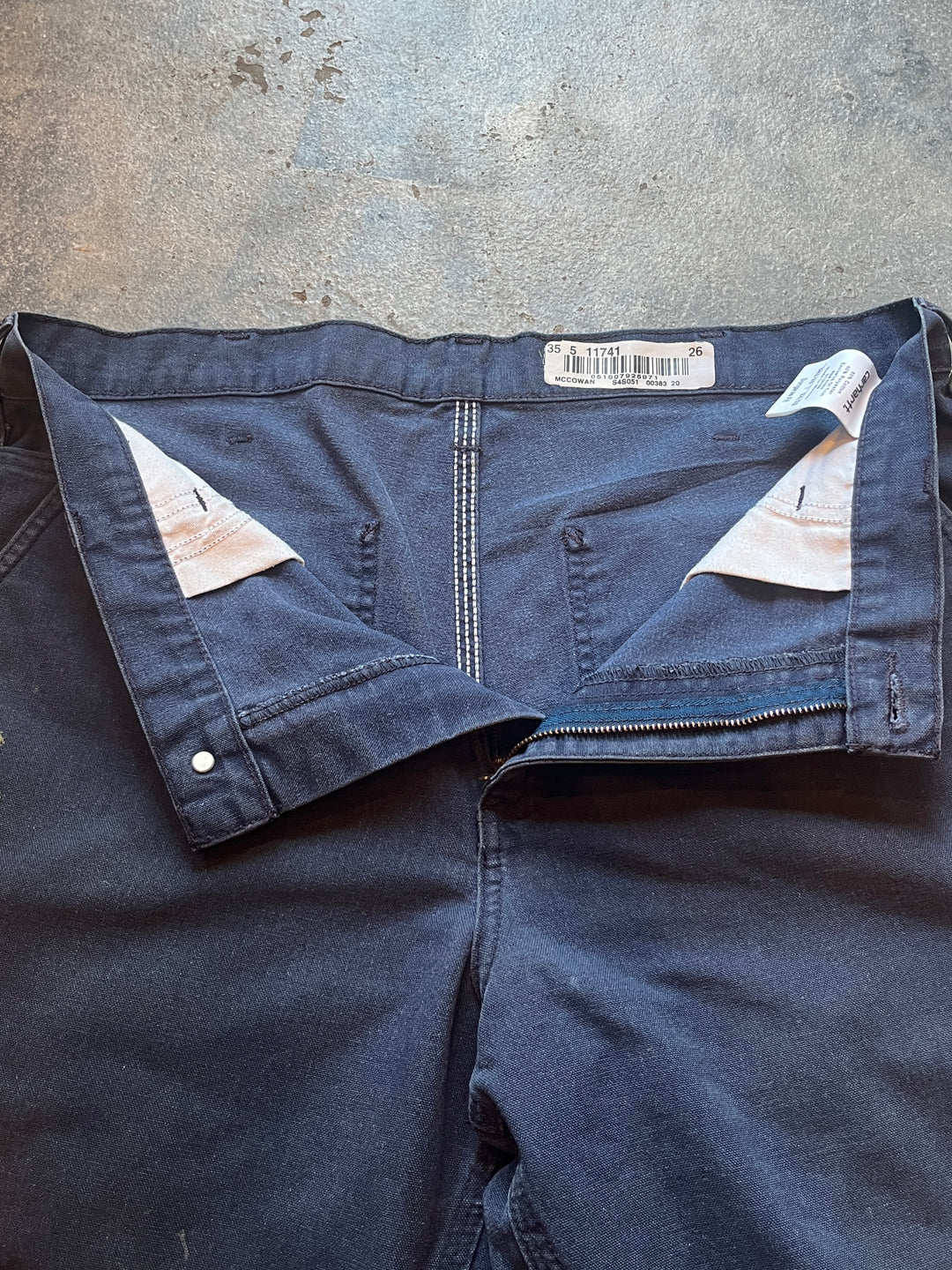 "Carhartt" navy painter pants