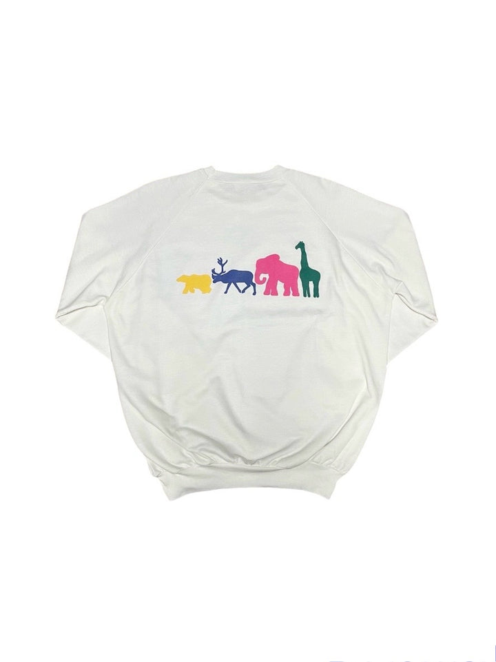 Tronto zoo both sides print sweatshirts