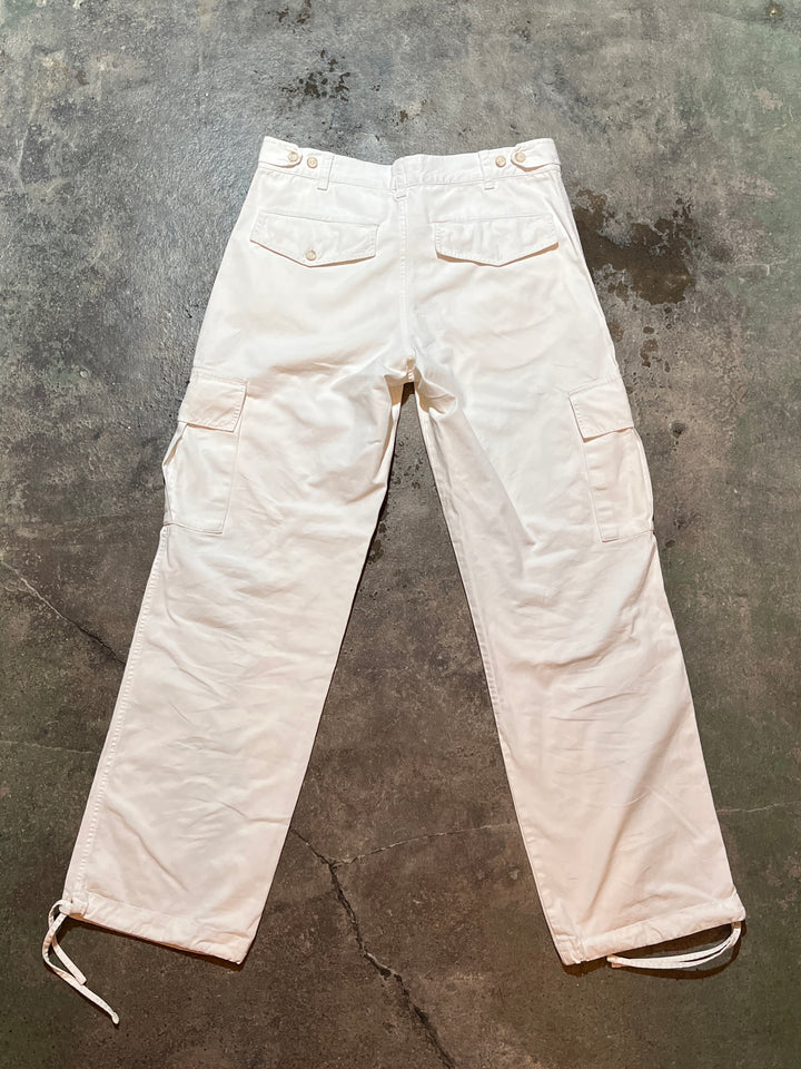 white color cargo pants