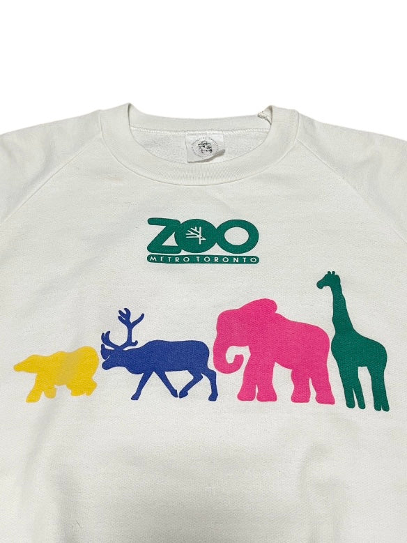 Tronto zoo both sides print sweatshirts