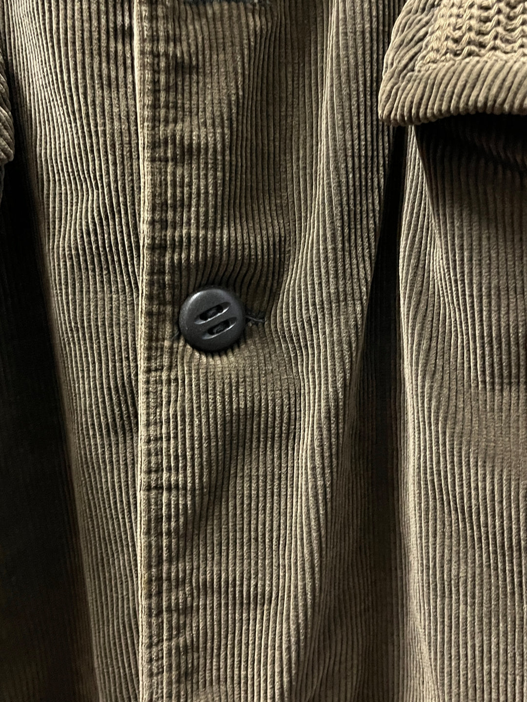 1960s "TOWN CRAFT" khaki corduroy coat