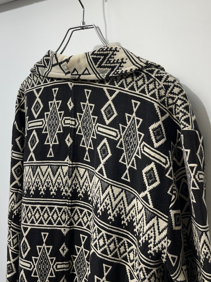 1990s native jacquard bolero jacket