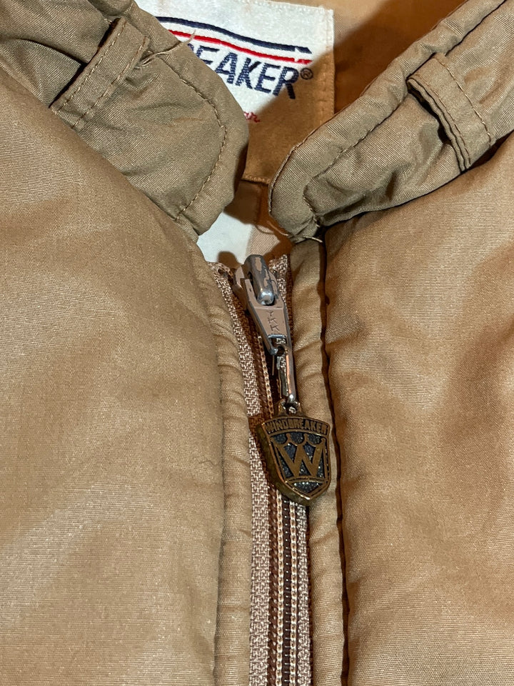 1980s shoulder quilting design padded blouson