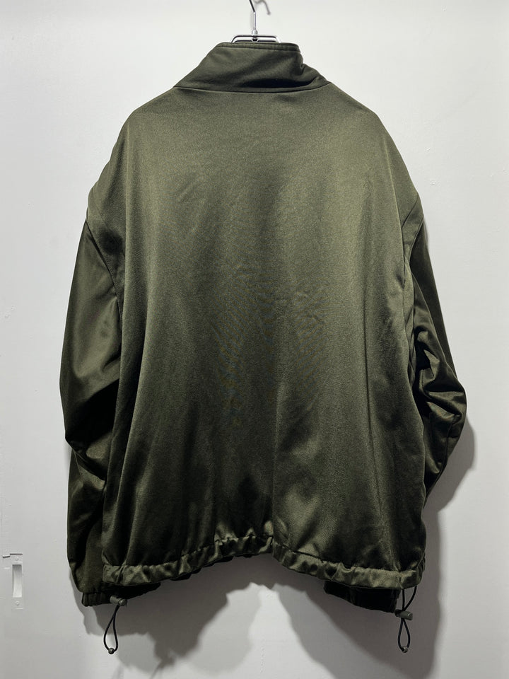 1990s olive × black reversible 3way track jacket