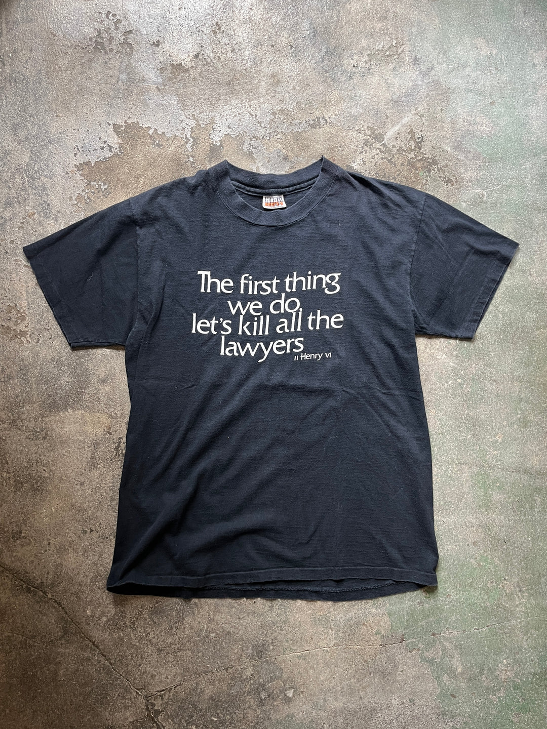 1980s USA made "Shakespeare" message T-shirt