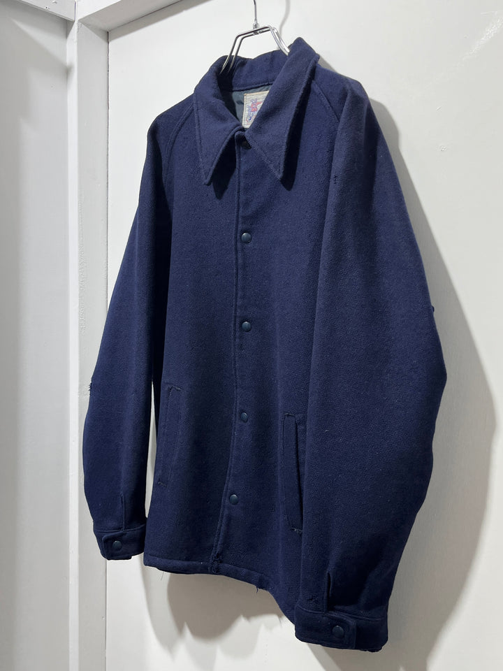 1960s "Paul Bunyan" navy melton wool jacket